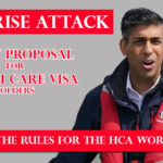 Rishi Sunak has made a new proposal for healthcare visa holders