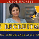 Free recruitment of Nurses and Senior Care Assistants to UK