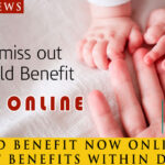 Child Benefit now online and get benefits within days