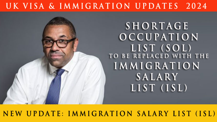 immigration salary list (ISL)