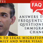 Changes to legal migration rules for family and work visas in 2024