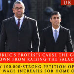 A nearly 100,000-strong petition opposing “inhumane” wage increases for Home Office visas