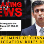 New Statement Of Changes To UK Immigration Rules Released: Dependent, Care Visa, Work visa All Affected