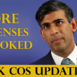 UK COS Updates: More Licenses Revoked