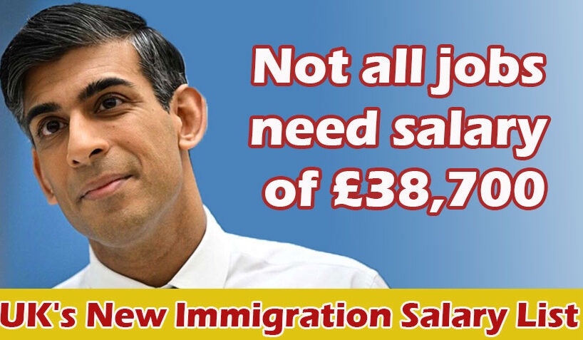 Immigration Salary List (ISL)
