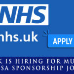 NHS UK is hiring for multiple visa sponsorship jobs