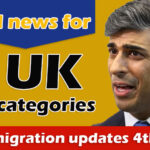 Positive updates for three UK visa categories, UK Immigration updates 4th April