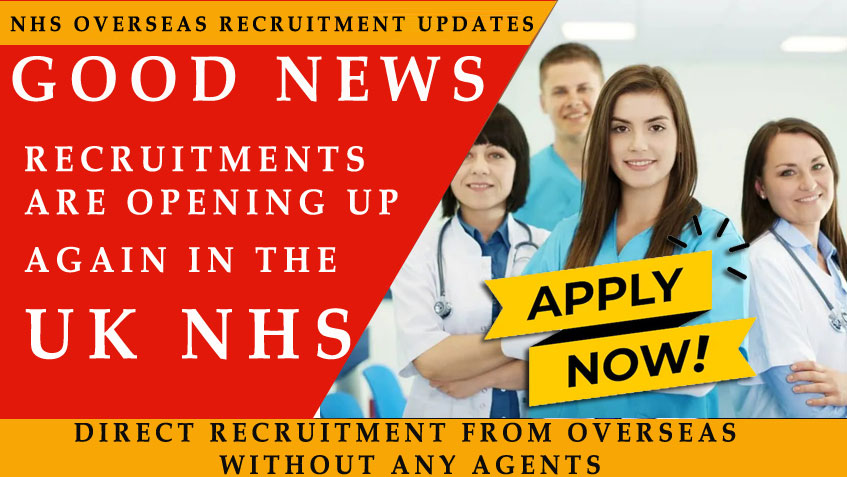 UK NHS Overseas Recruitment Updates