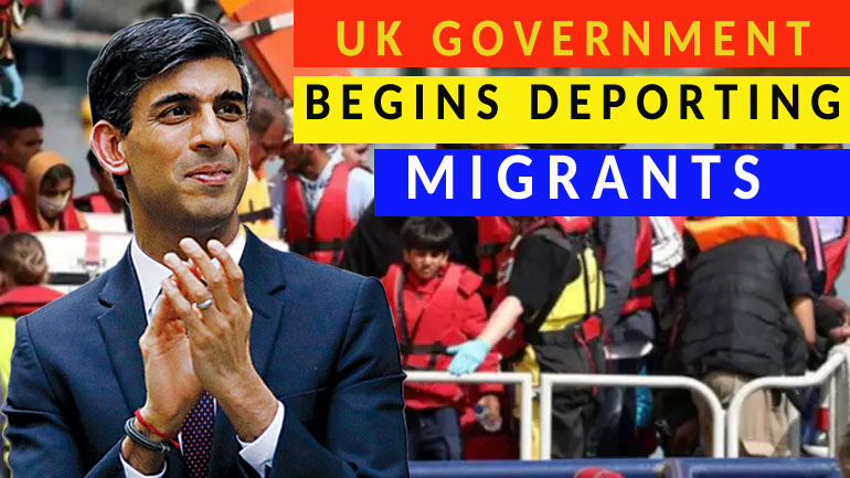 UK Government Begins Deporting Migrants