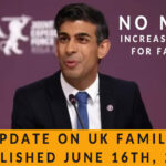 New Update on UK Family Visa Published June 16th, 2024: No More Increase Income For Families?