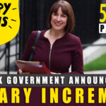 UK Government announce salary increment : NHS Pay Rise 2024