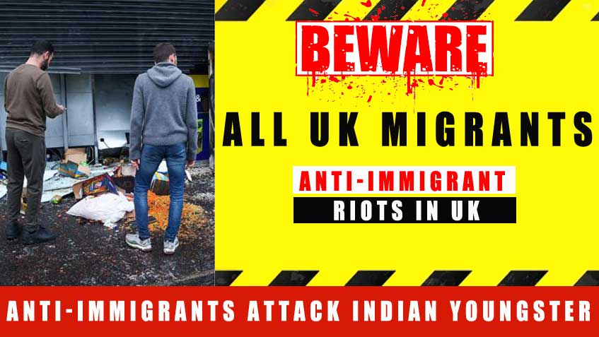 Anti-immigrant riots in UK