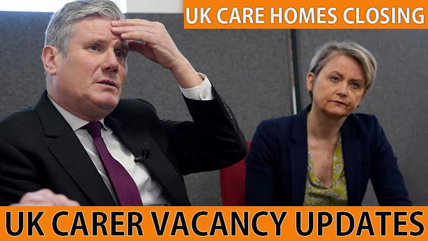 UK Care homes close as a result of a staffing issue caused by a visa restriction