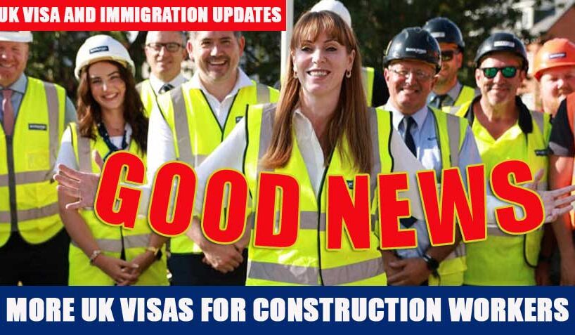 UK visas for construction workers