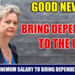 Reducing Minimum Salary to Bring Dependent to the UK | Family Visa