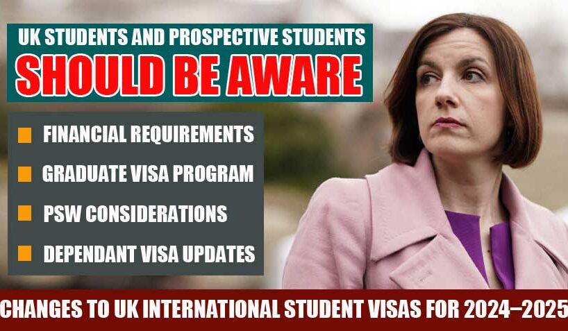 Changes to UK International Student Visas