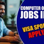 Computer operator jobs in the UK with visa sponsorship | Jobs in London