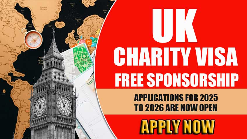 charity worker visa sponsorship jobs