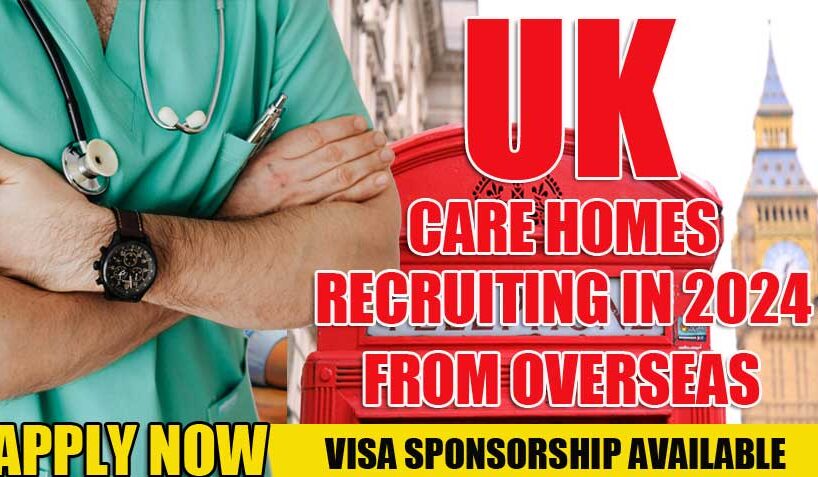 UK care homes currently recruiting overseas carers