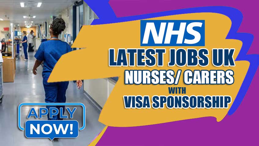 NHS jobs in the UK