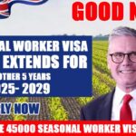 UK will provide 45,000 Seasonal Worker visa (Temporary Work) in 2025