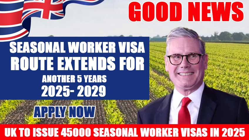 Seasonal Worker visa (Temporary Work)