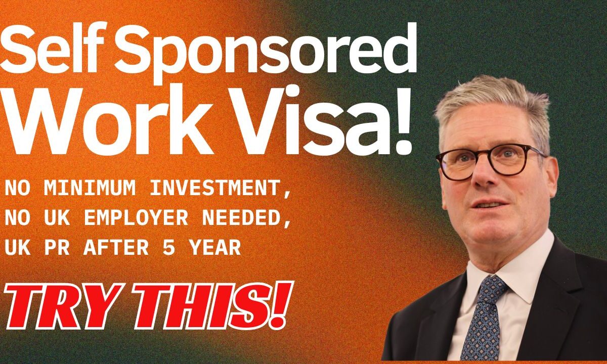 Self sponsorship visa UK