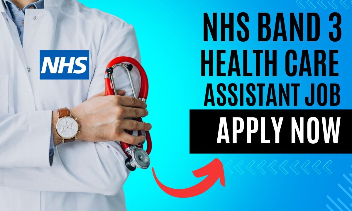 NHS BAND 3 Health Care Assistant