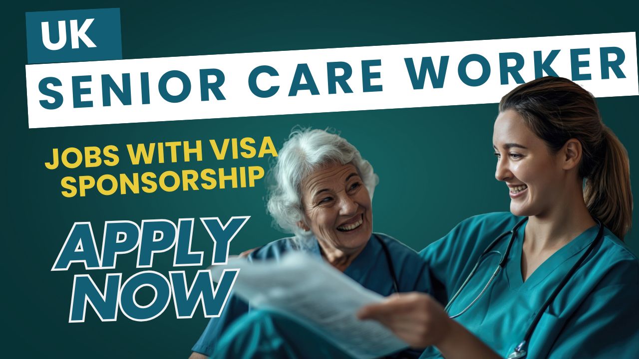 UK Senior Care Worker with Visa Sponsorship