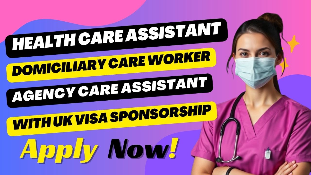 UK Care job near me | Health Care Assistant with Visa Sponsorship