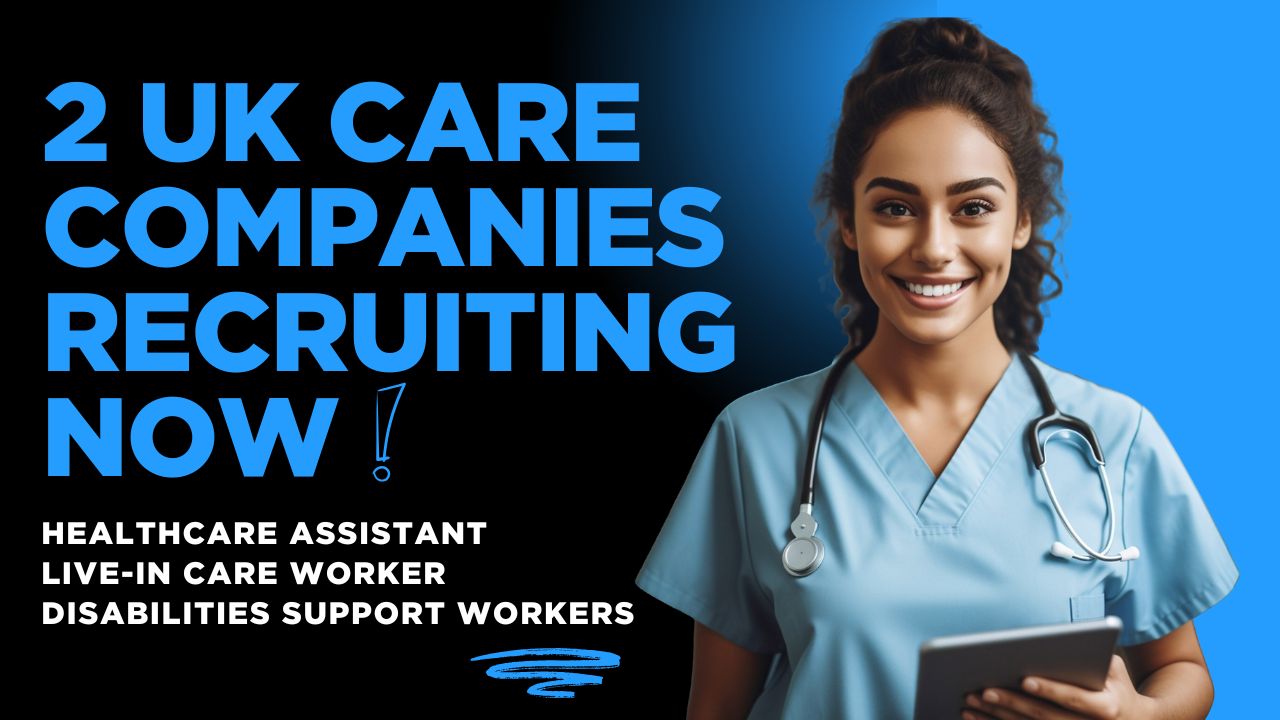 Healthcare assistant jobs | Two UK Care Companies Recruiting Now