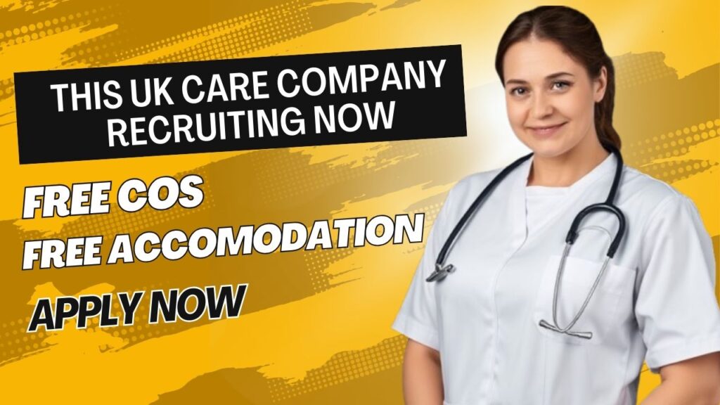 UK care company is now recruiting with free COS