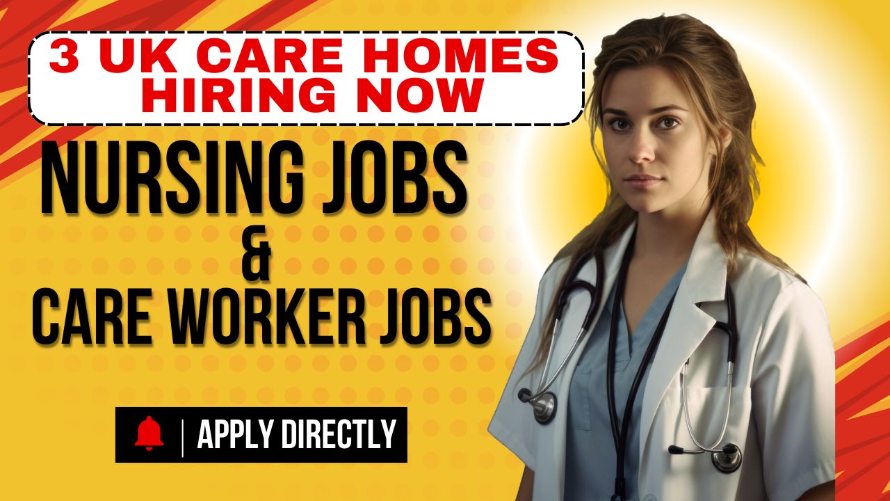 UK Nursing Jobs with Visa Sponsorship ~ Apply Now