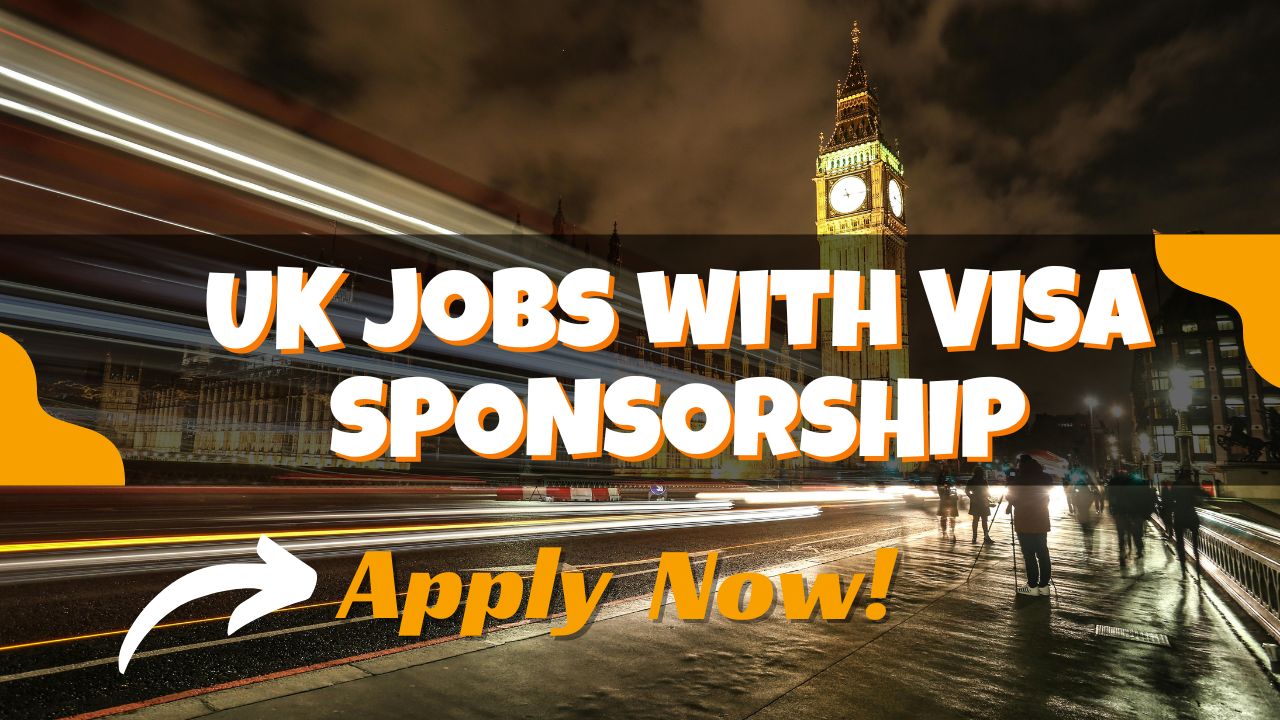 Jobs with VISA SPONSORSHIP