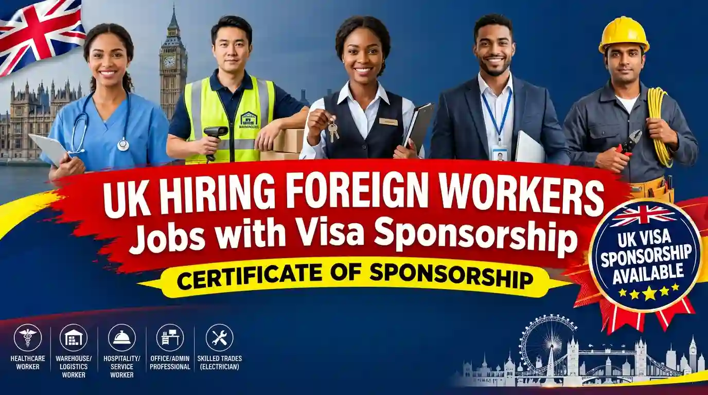 jobs with visa sponsorship