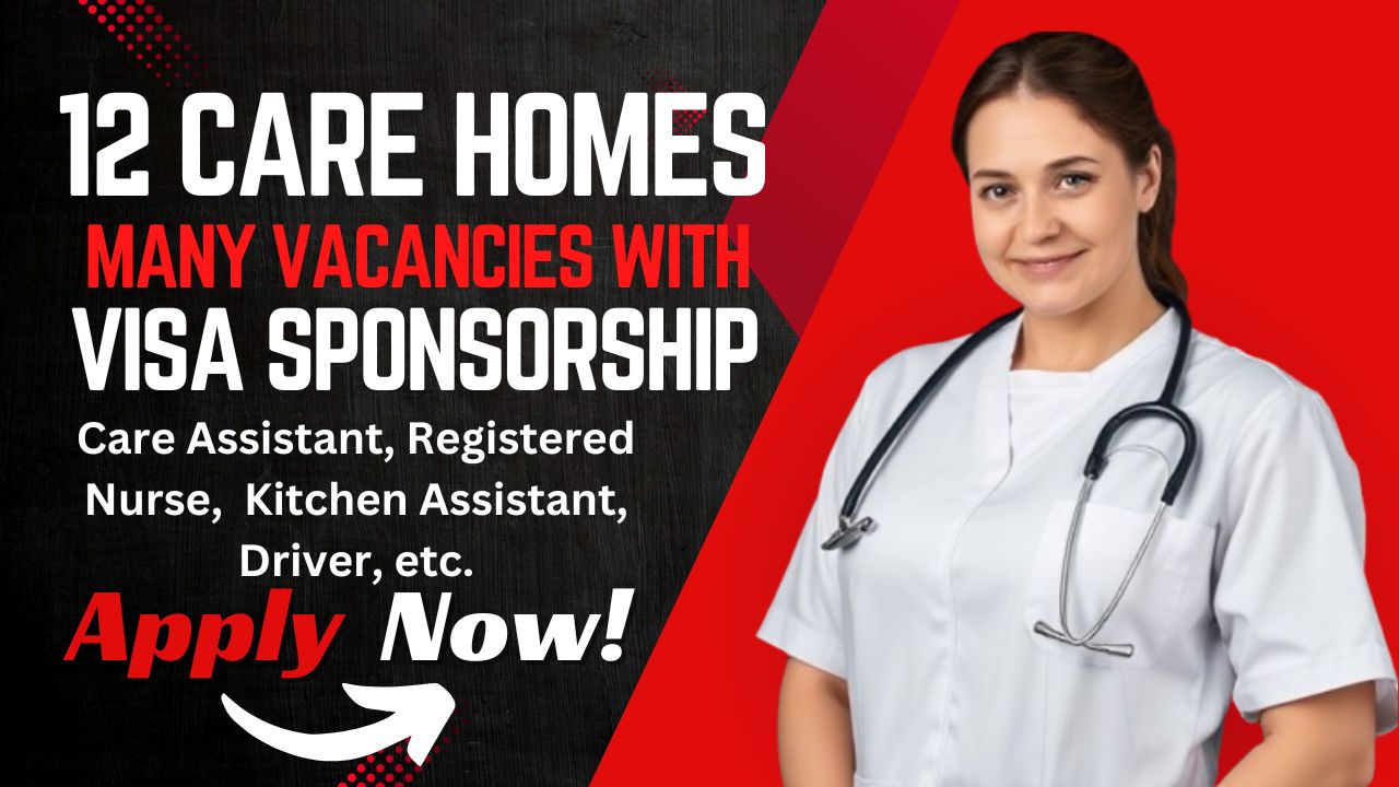 care company has many vacancies with visa sponsorship