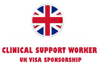 Clinical Support Worker - UK visa sponsorship