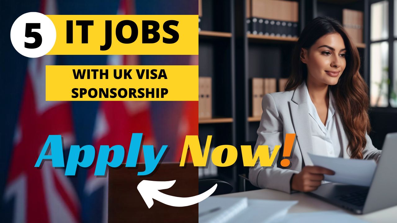 IT jobs in the UK offering visa sponsorship