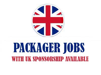packager jobs with UK sponsorship available
