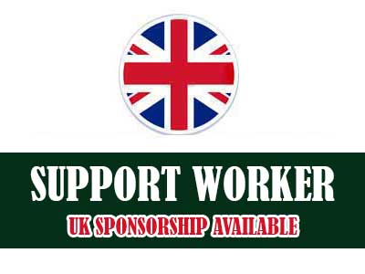 Support Worker with UK Visa sponsorship