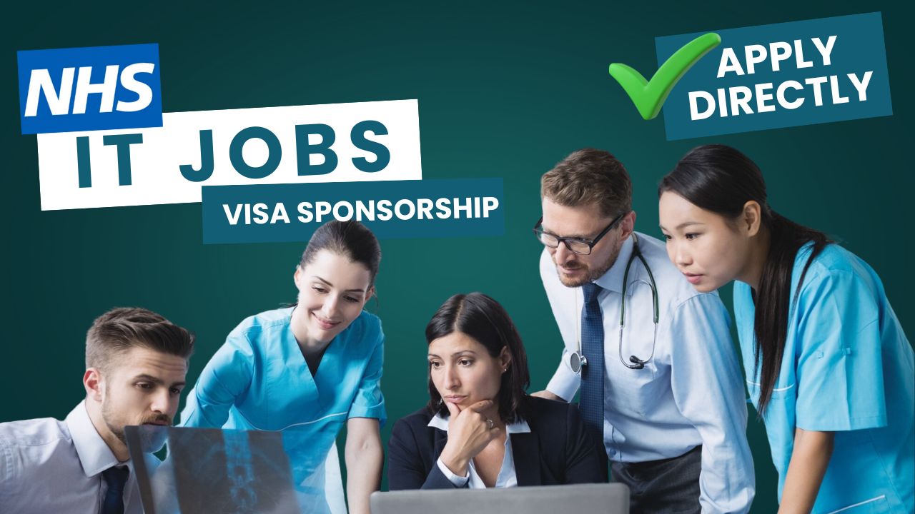 NHS IT jobs with visa sponsorship