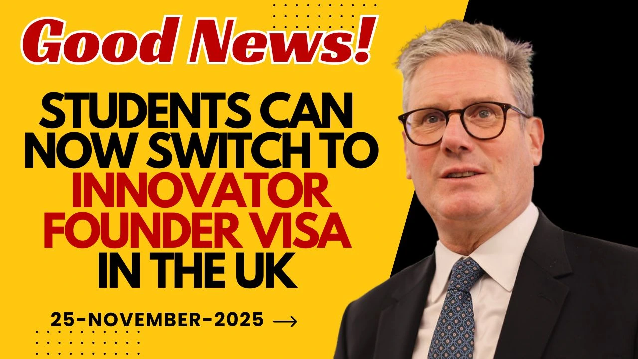 International students in UK switch to Innovator Founder Visa