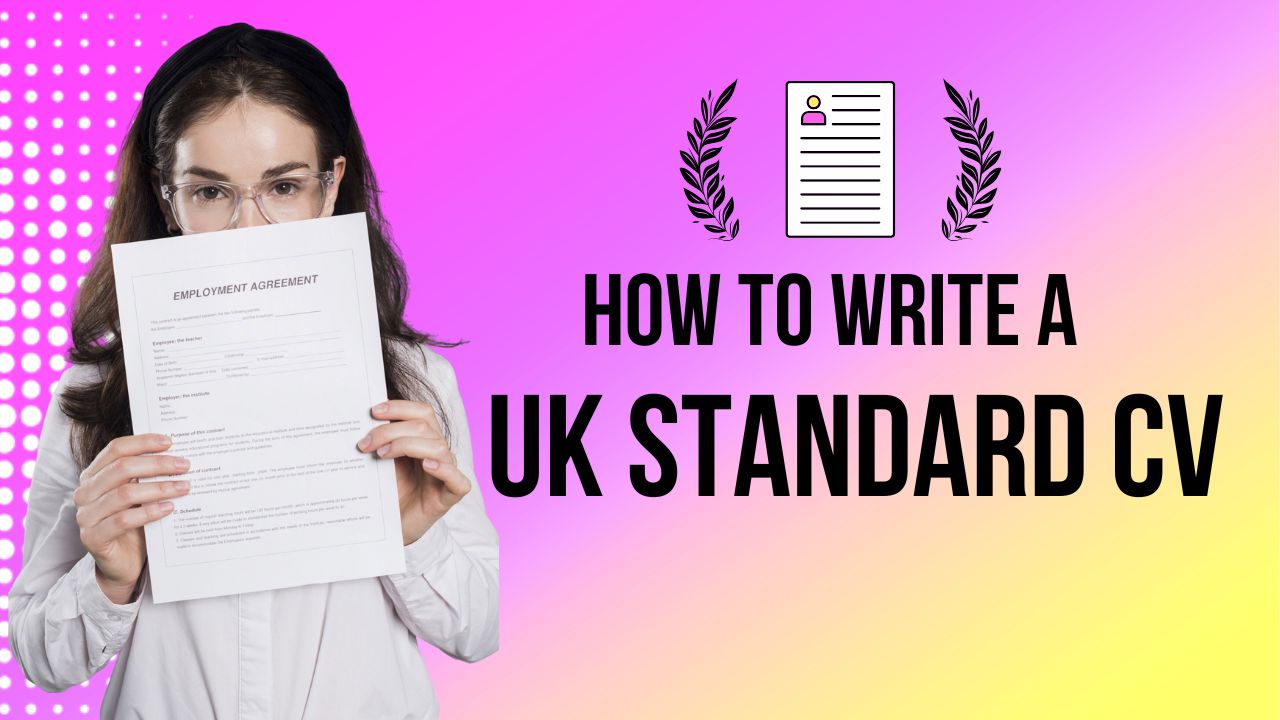 How to Write a Standard CV in the UK | CV Examples