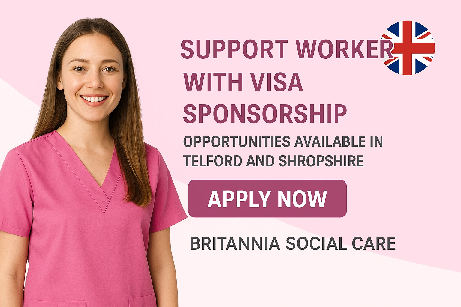 Support Worker with Visa Sponsorship