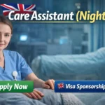 Night Care Assistant UK Visa Sponsorship