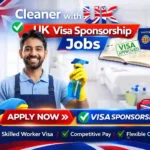 UK Cleaning Jobs with Visa Sponsorship