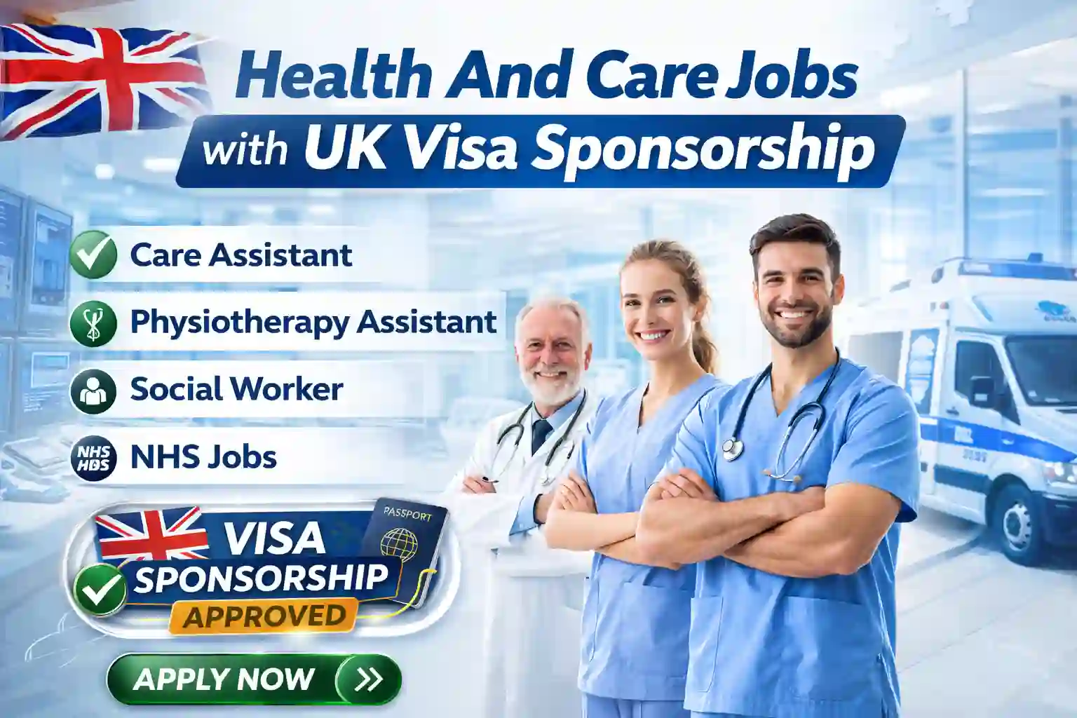Skilled Worker Visa Health Care Jobs UK