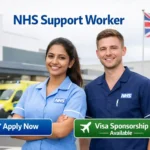 NHS support worker jobs UK 2026