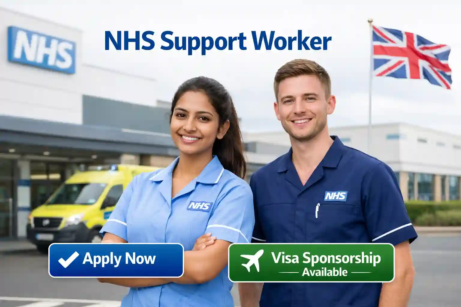 NHS support worker jobs UK 2026