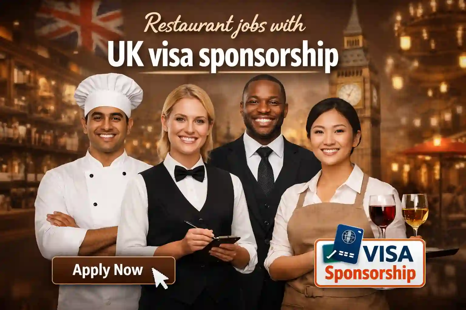 UK Visa Sponsorship Restaurant Jobs